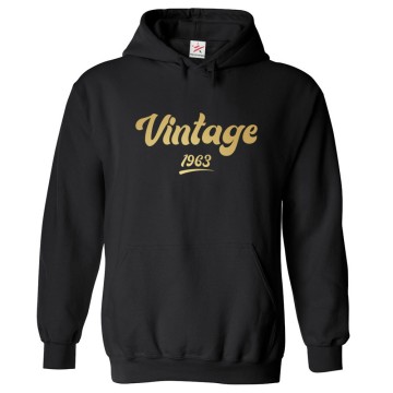 Vintage 1963 Unisex Kids & Adult Pullover Hoodie									